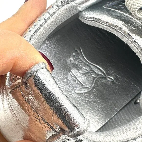 Christian Louboutin TUTTI RUI Donna Perforated Leather Sneakers Flat Shoes - Picture 12 of 16